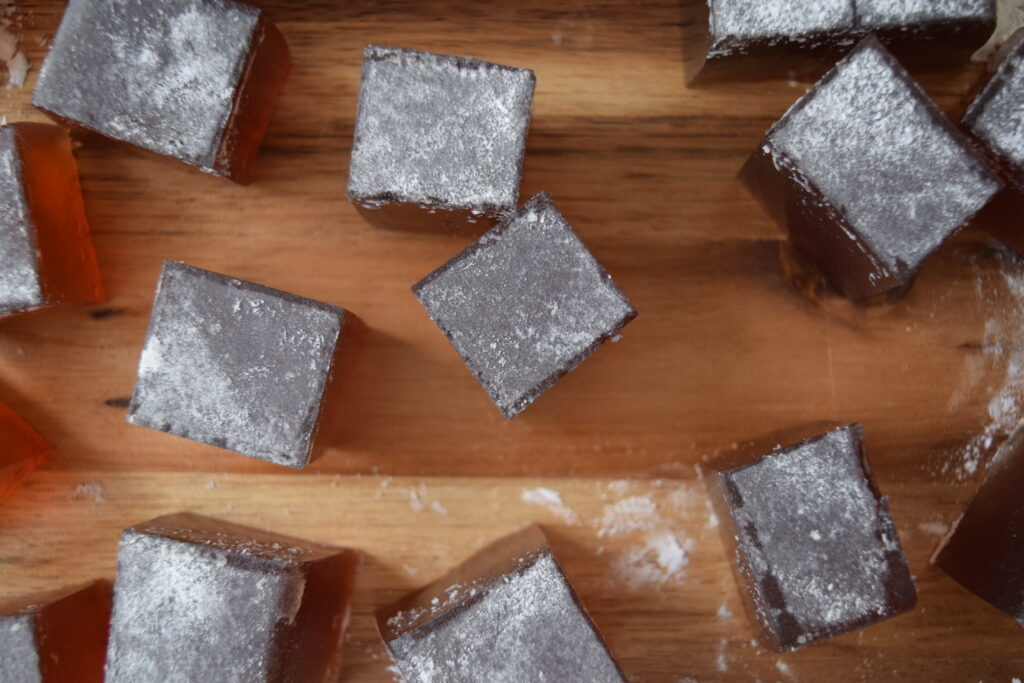 Pomegranate Turkish Delight. Nadina's Kitchen