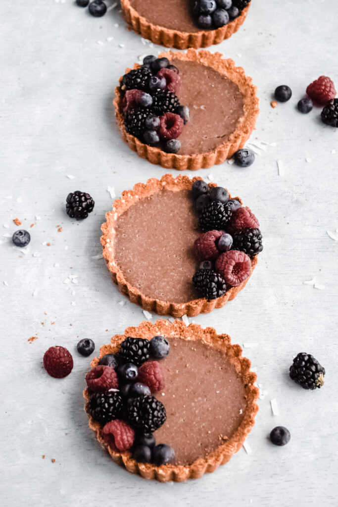 Coconut Acai Berry tarts