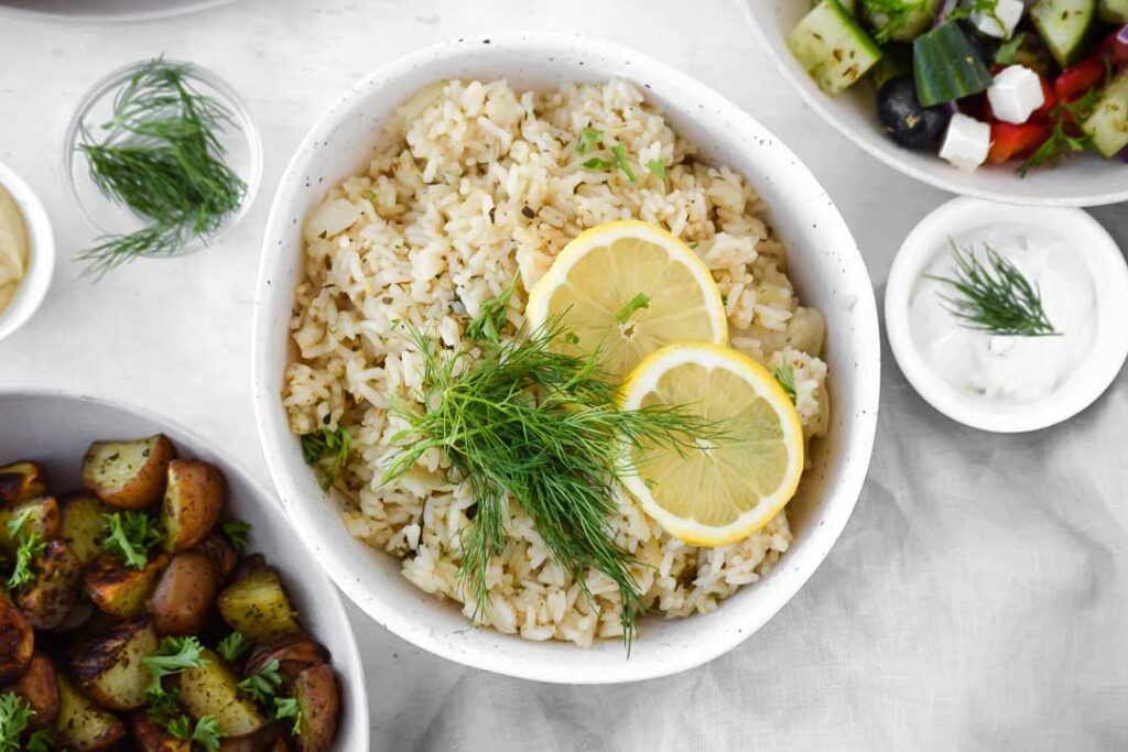 Greek Lemon Rice