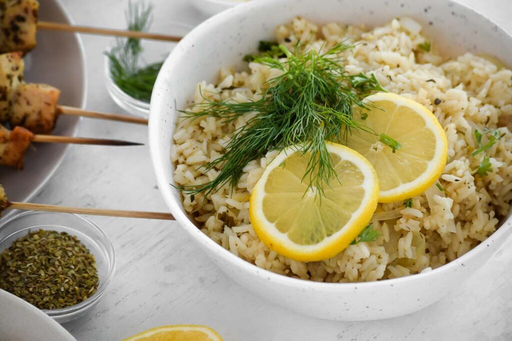 Greek Lemon Rice