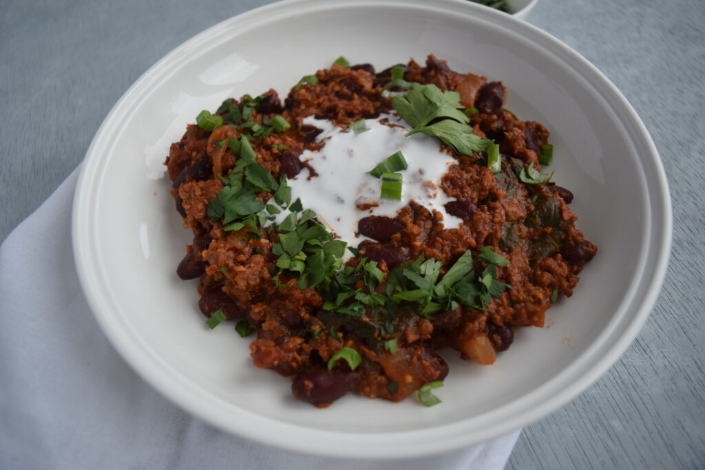 Ground Tofu Chili