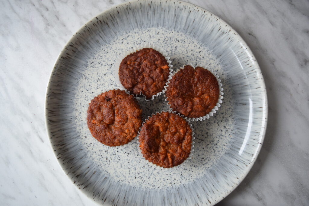 Gluten-Free Carrot Muffins/Cupcakes