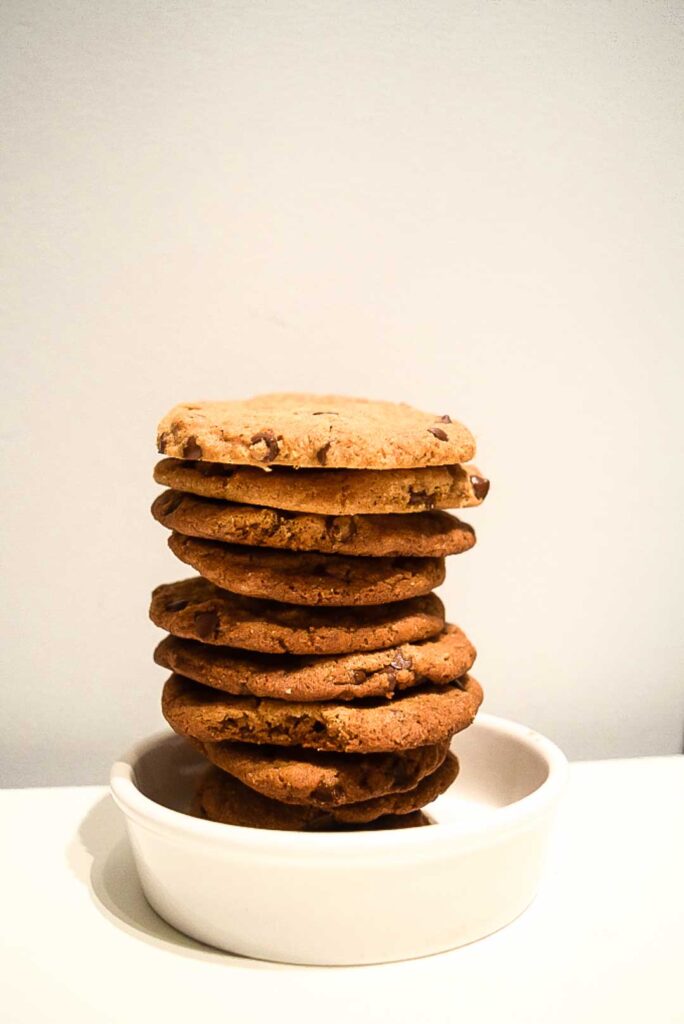 Almond Flour Chocolate Chip Cookies