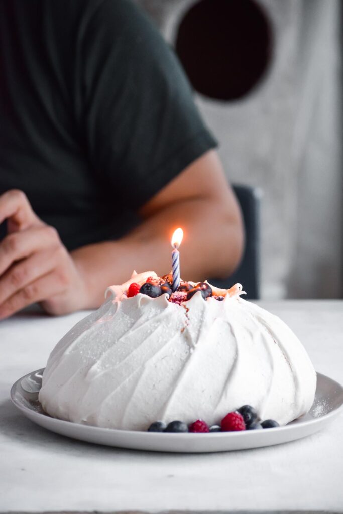 Maple Berry Pavlova